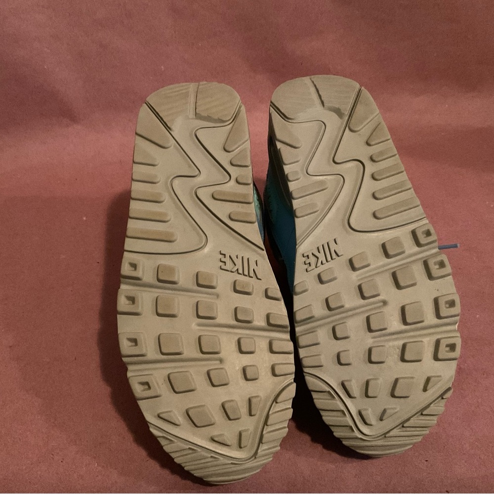 Teenager Nike Air Max Girl’s Shoes Size 6Y Leather Multicolor - Picture 7 of 7